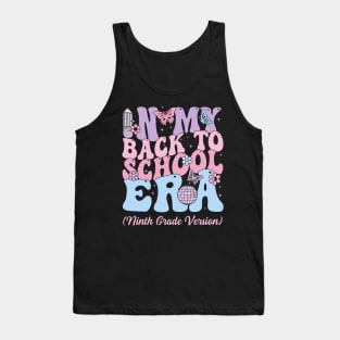 In My Back To School Era Fourth 9th Grade Gift For Boys Girls Kids Tank Top